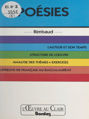 cover image of Poésies, Rimbaud